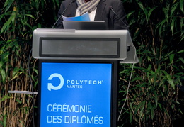 Cérémonie des diplômes de Polytech Nantes