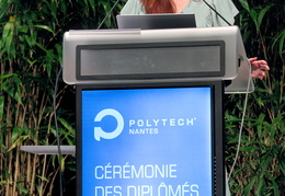 Cérémonie des diplômes de Polytech Nantes