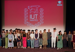 Cérémonie de remise des diplômes de l'IUT Nantes