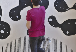 Fresque collective à la BU