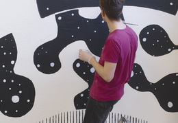 Fresque collective à la BU