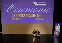 Diplômé·e·s BUT DUT LP années 2021-2024
